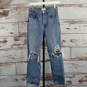 Agolde Wilder Mid-Rise Straight Jean Size 26